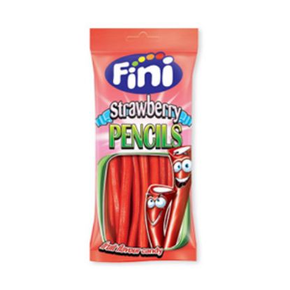 Picture of Bags Fini Strawberry Pencils  80g x12